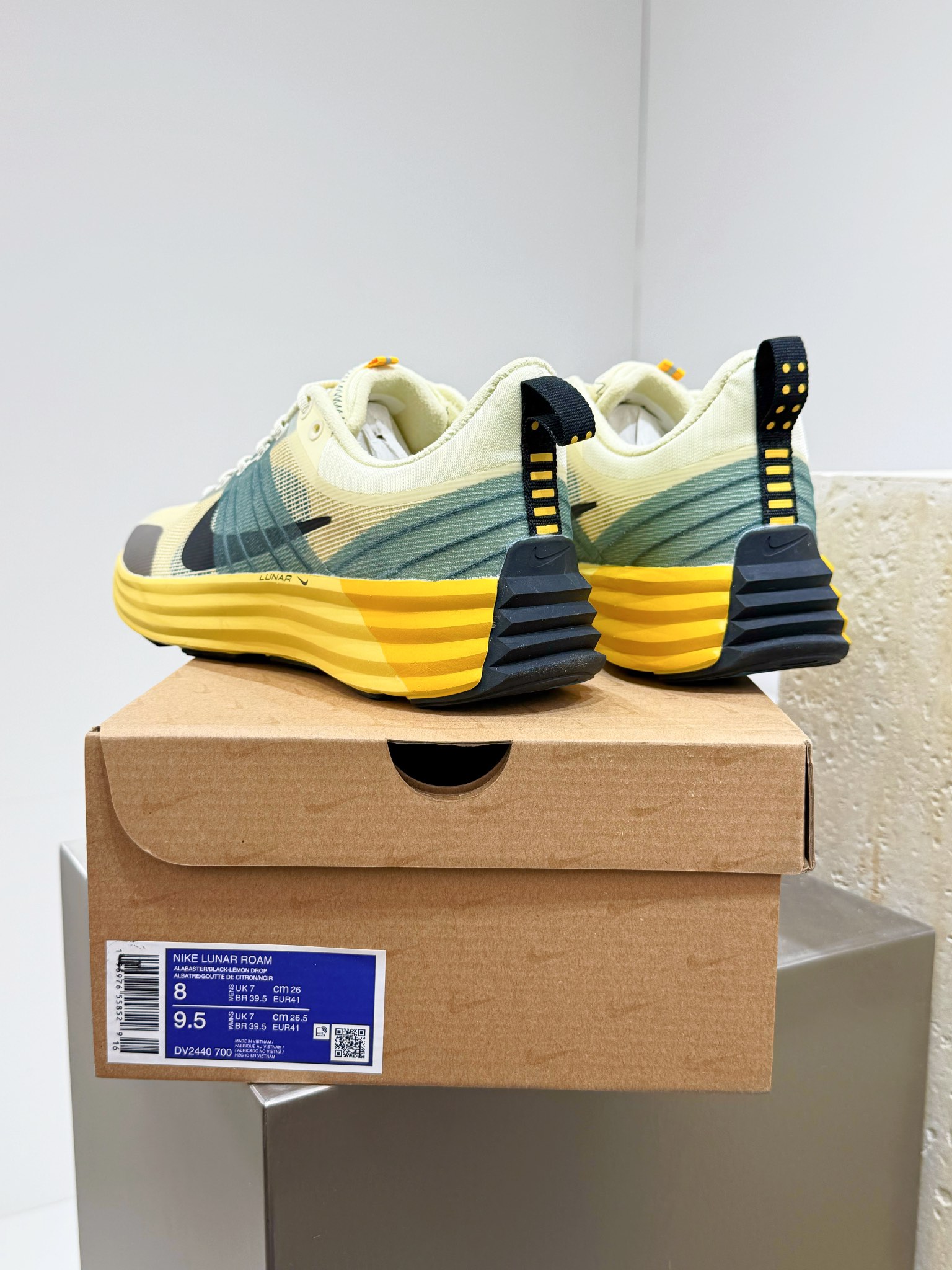 Nike Male Running Shoes Mesh Gray Breathable M-l-s