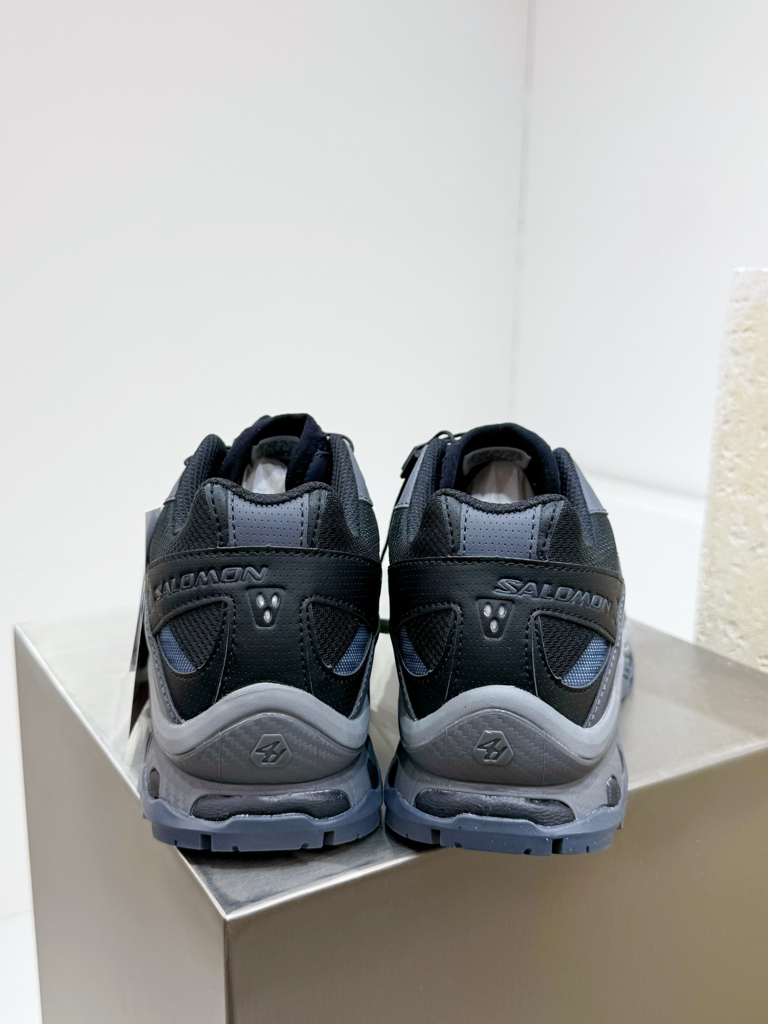 Adidas Calvin Klein Salomon Male Basic Shoes Mesh Black Breathable M-l-s