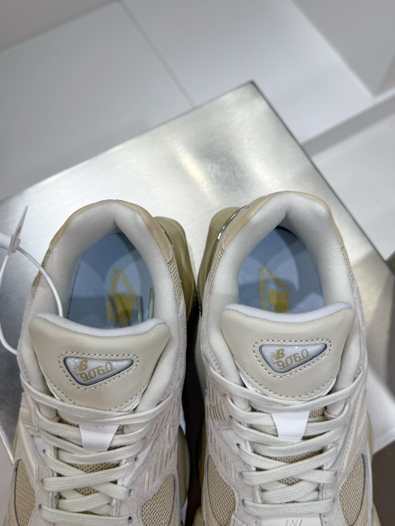 New Balance Male Basic Shoes White L-s