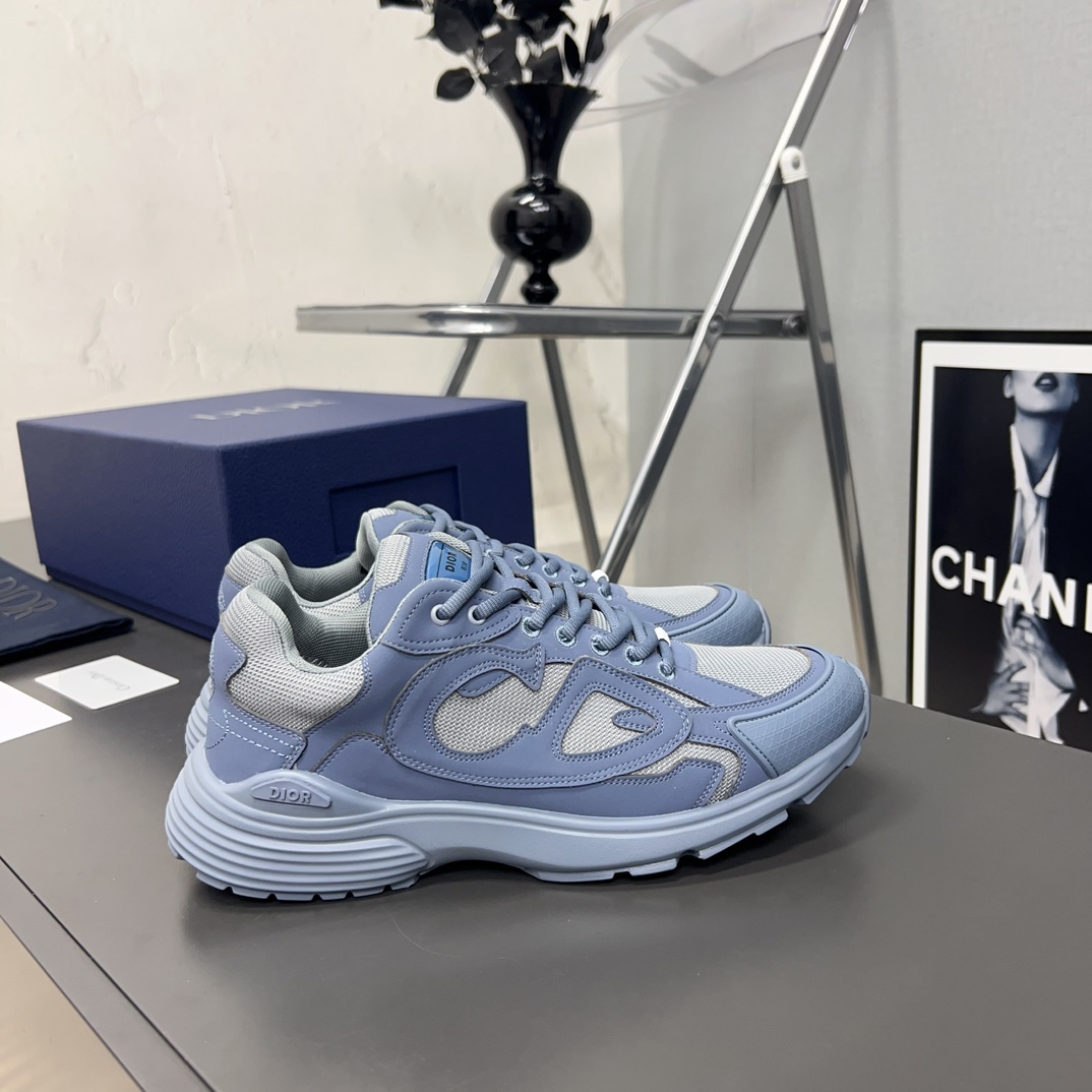 Dior Male Sneakers Mesh Breathable L