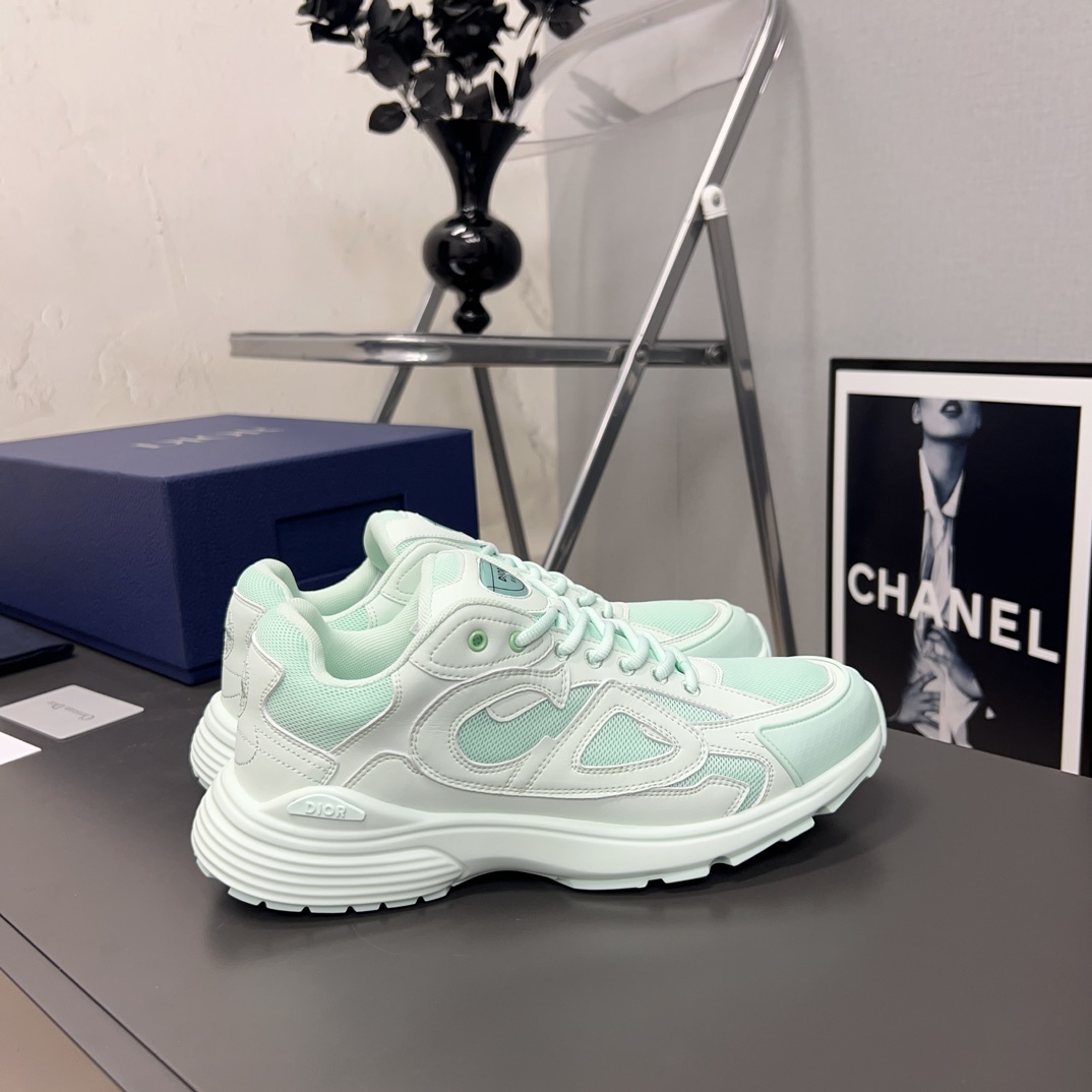 Dior Male Sneakers Mesh Breathable L