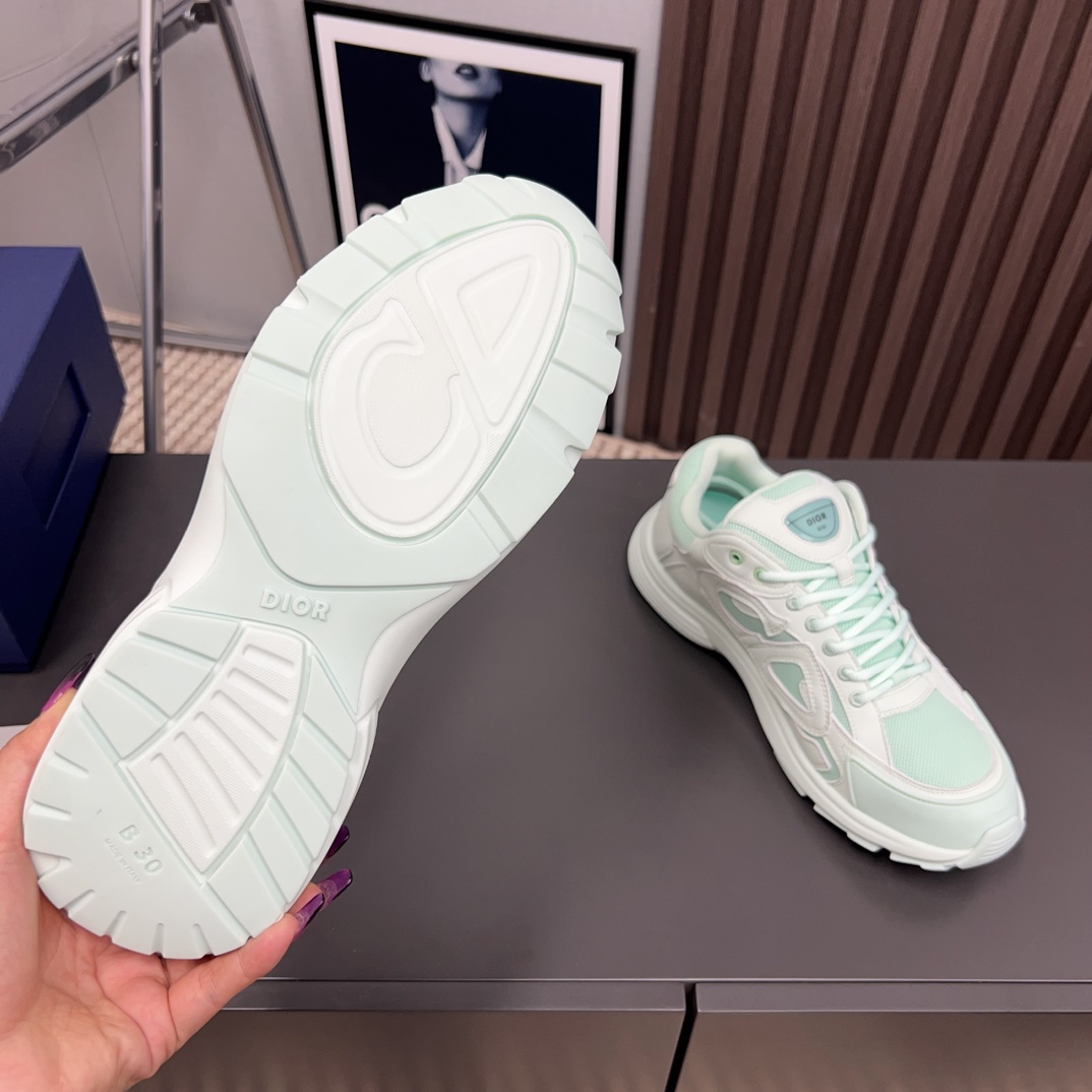 Dior Male Sneakers Mesh Breathable L