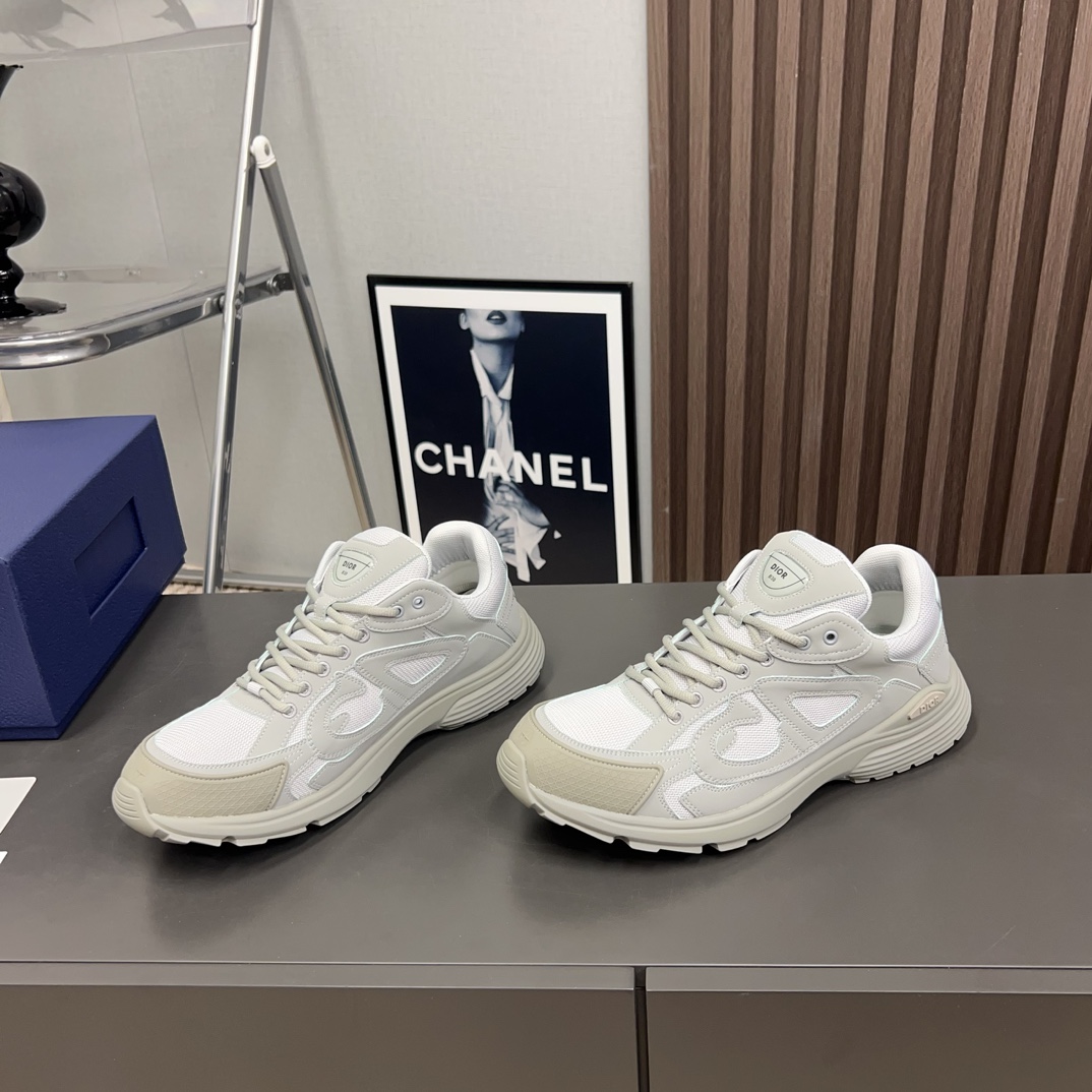 Dior Male Sneakers Mesh Breathable L