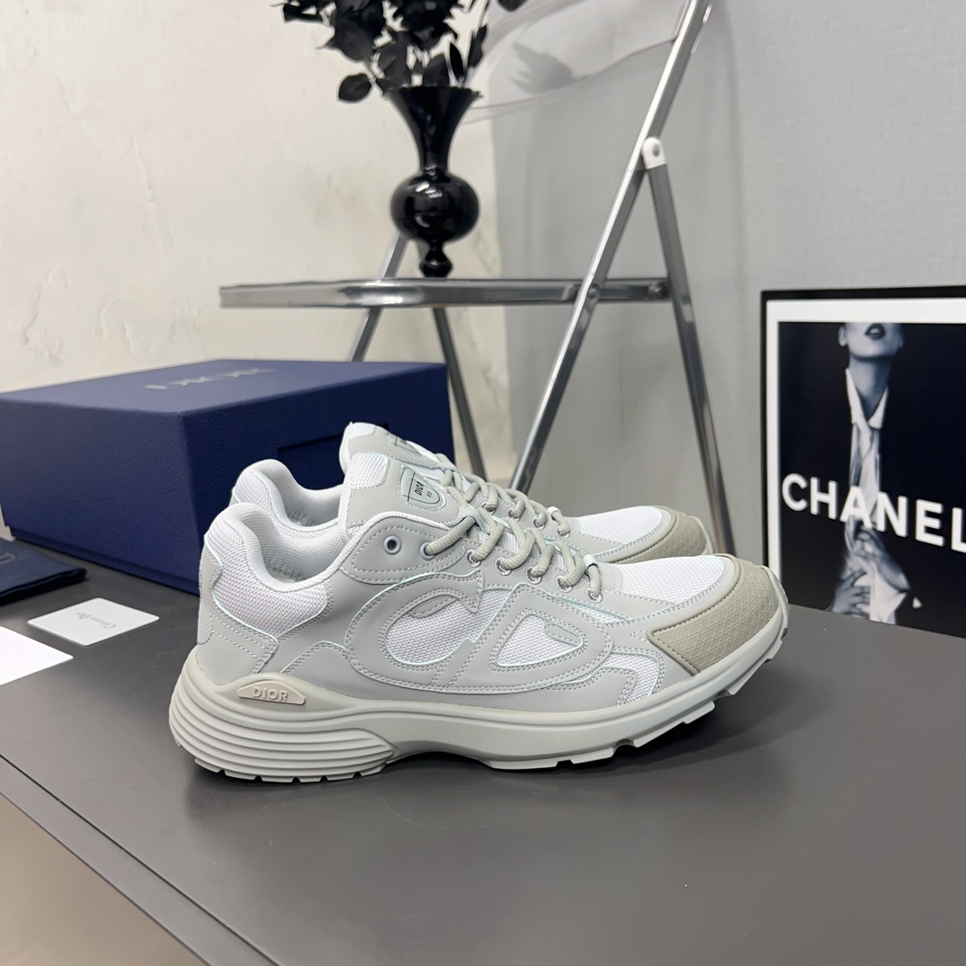 Dior Male Sneakers Mesh Breathable L