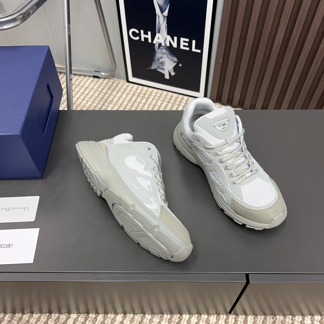 Dior Male Sneakers Mesh Breathable L