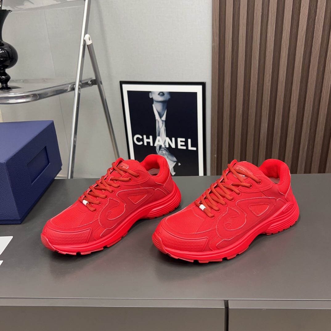 Dior Male Sneakers Mesh Breathable L