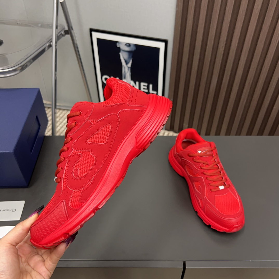 Dior Male Sneakers Mesh Breathable L