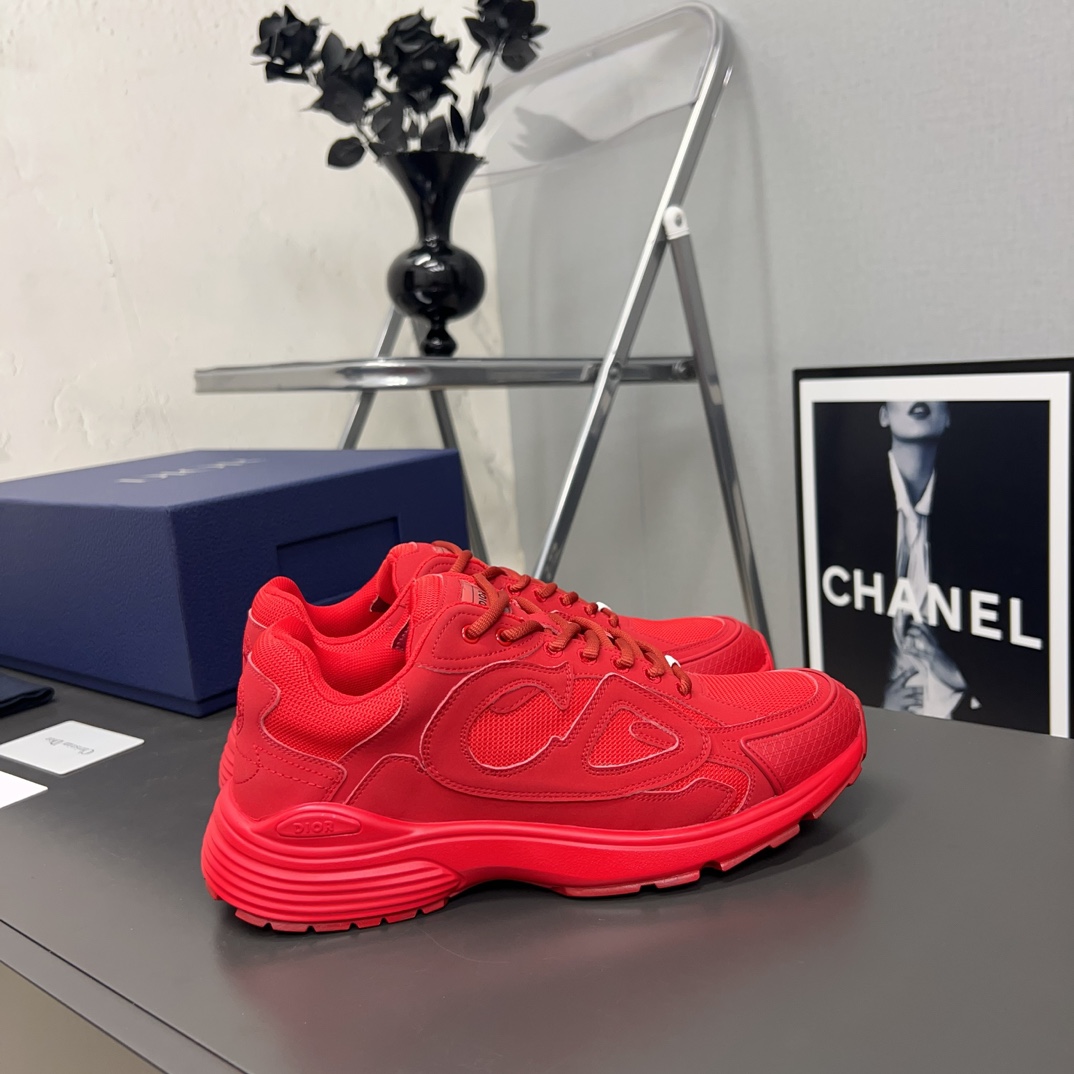 Dior Male Sneakers Mesh Breathable L