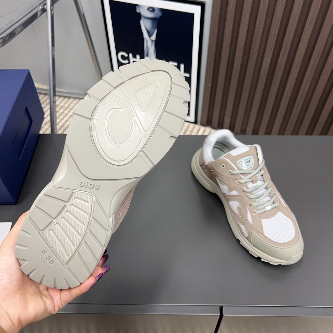 Dior Male Sneakers Mesh Breathable L