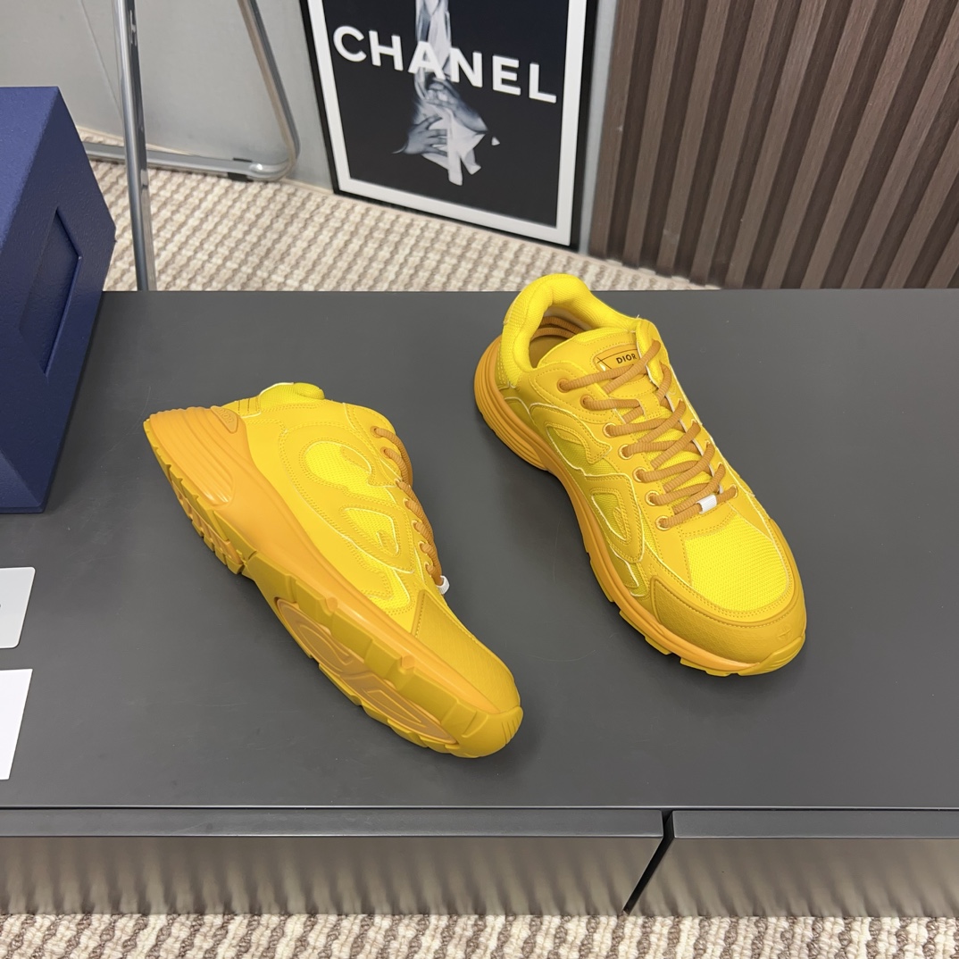 Dior Male Sneakers Mesh Breathable L