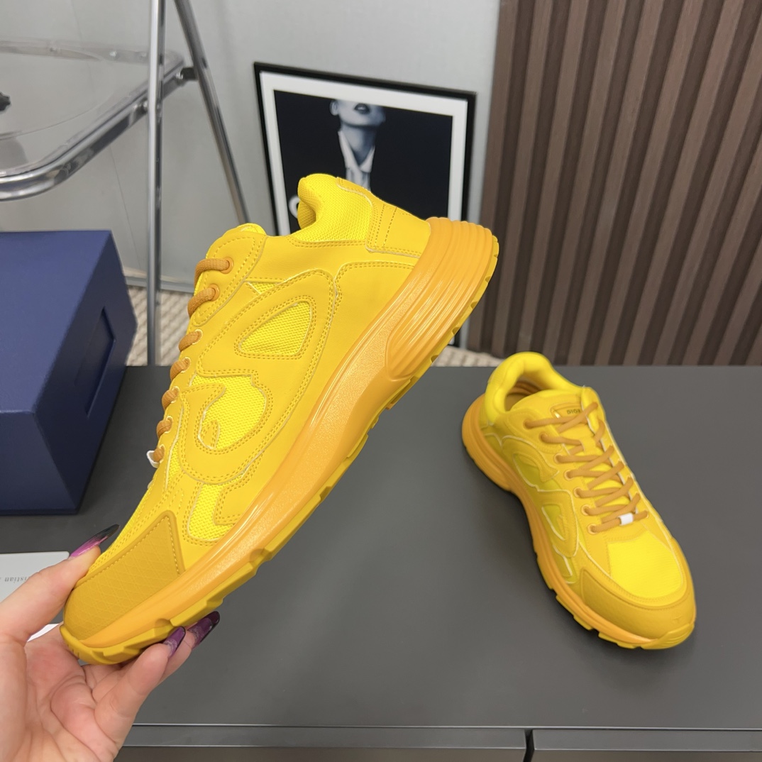 Dior Male Sneakers Mesh Breathable L