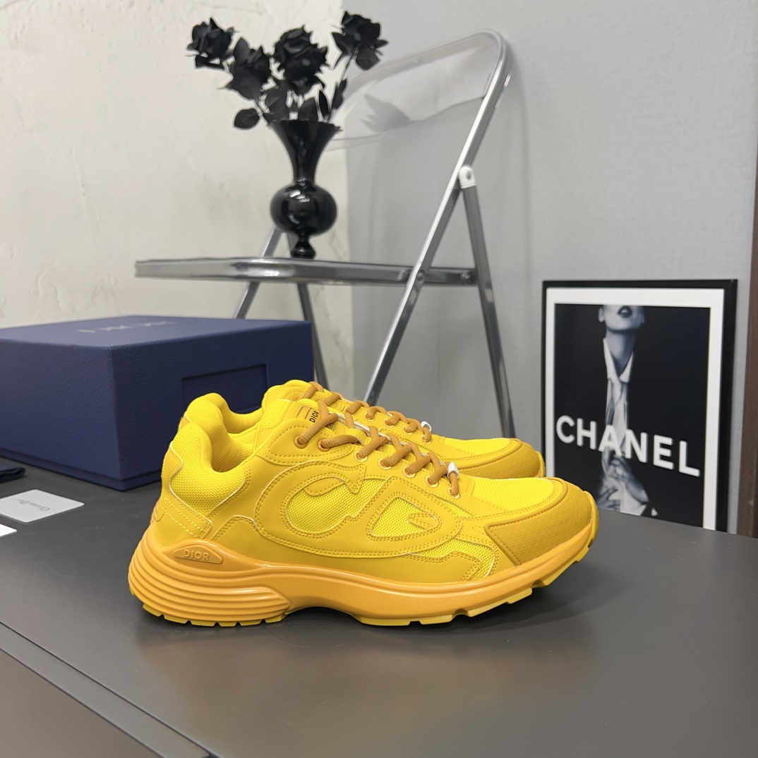 Dior Male Sneakers Mesh Breathable L