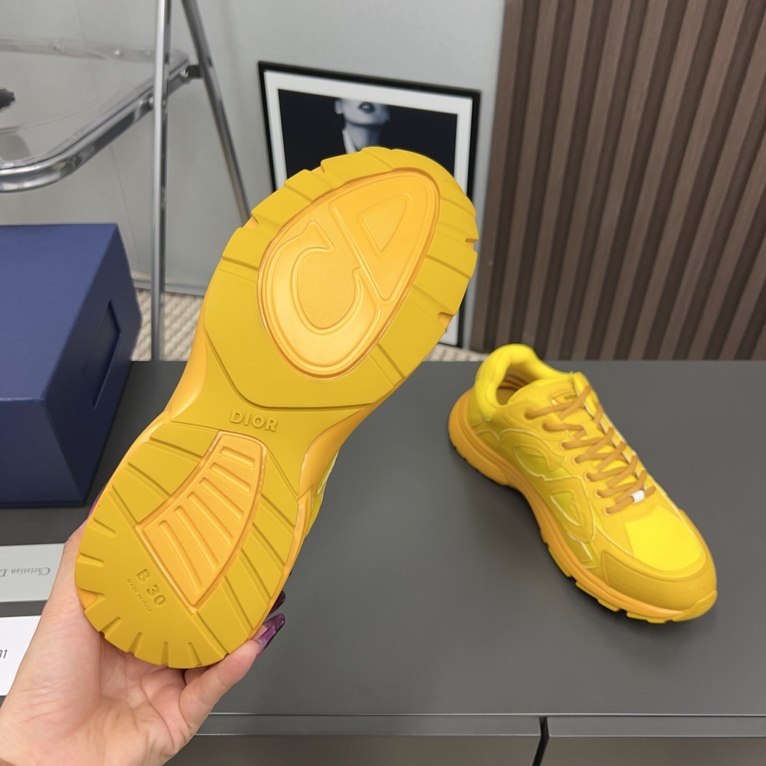 Dior Male Sneakers Mesh Breathable L