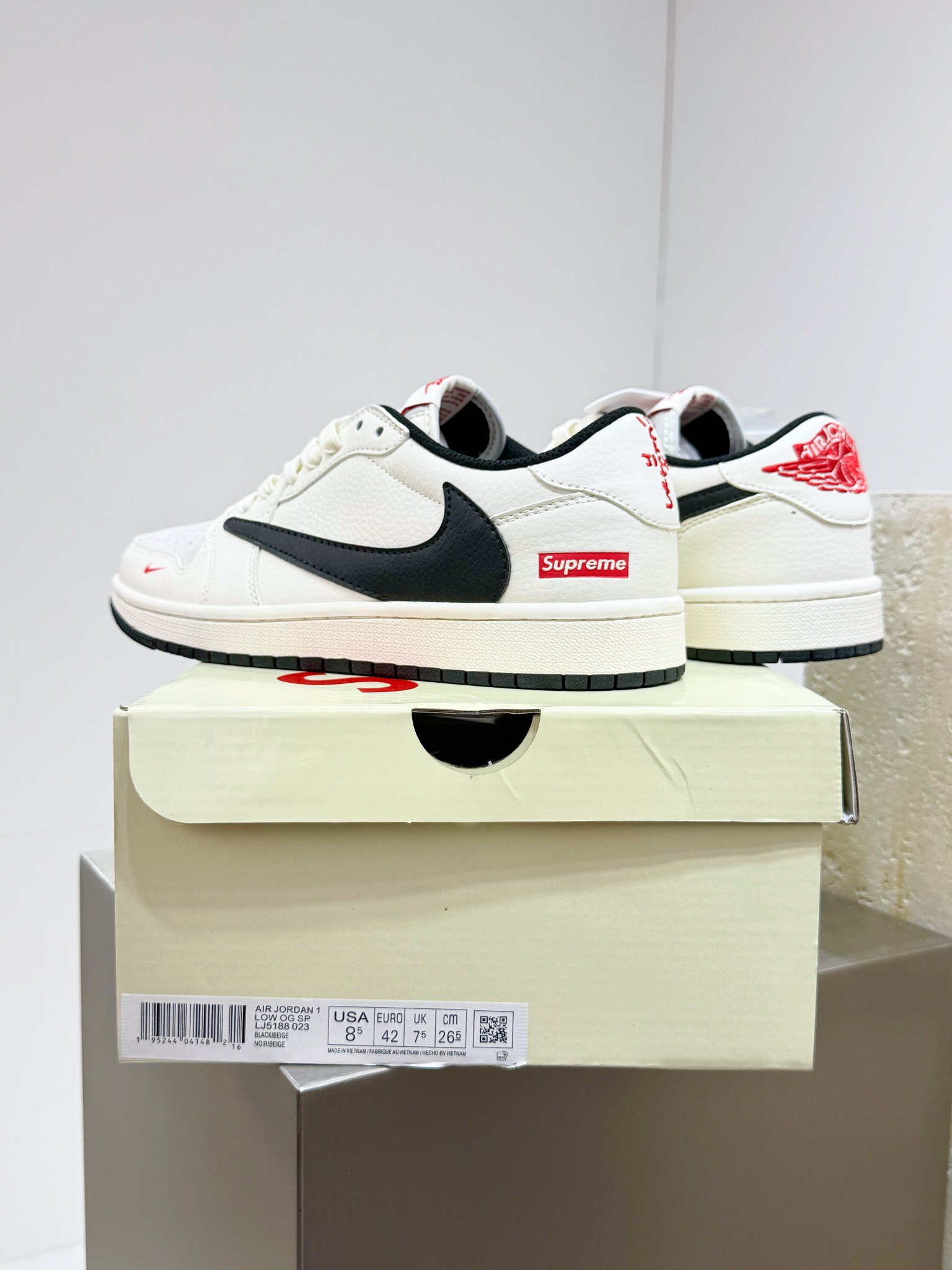 Jordan Nike Supreme Male Basic Shoes M-l-s