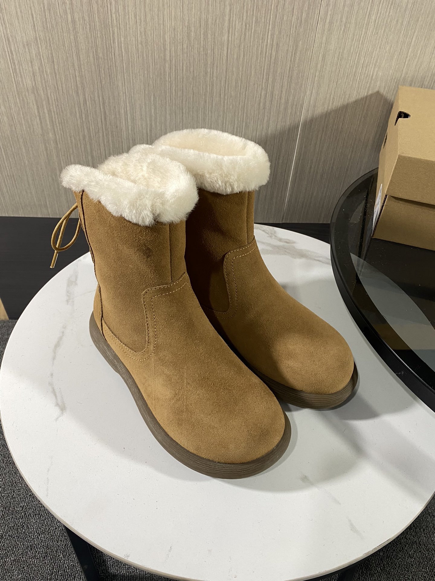 Boots Cow Leather M