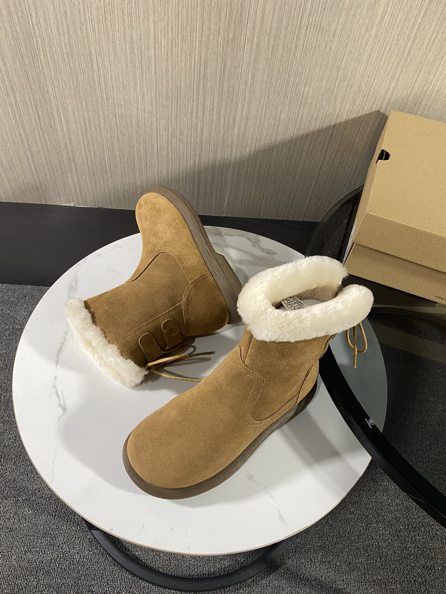 Boots Cow Leather M