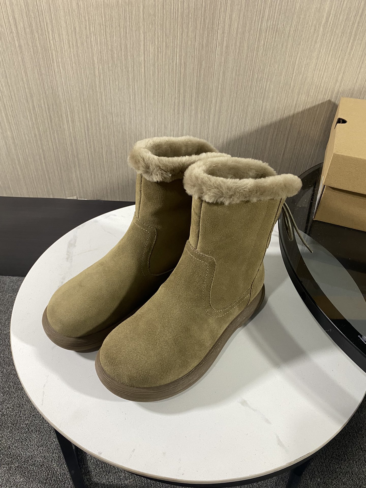 Boots Cow Leather M