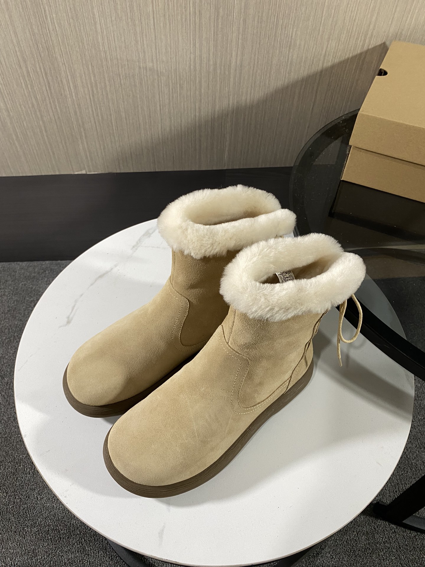 Boots Cow Leather M