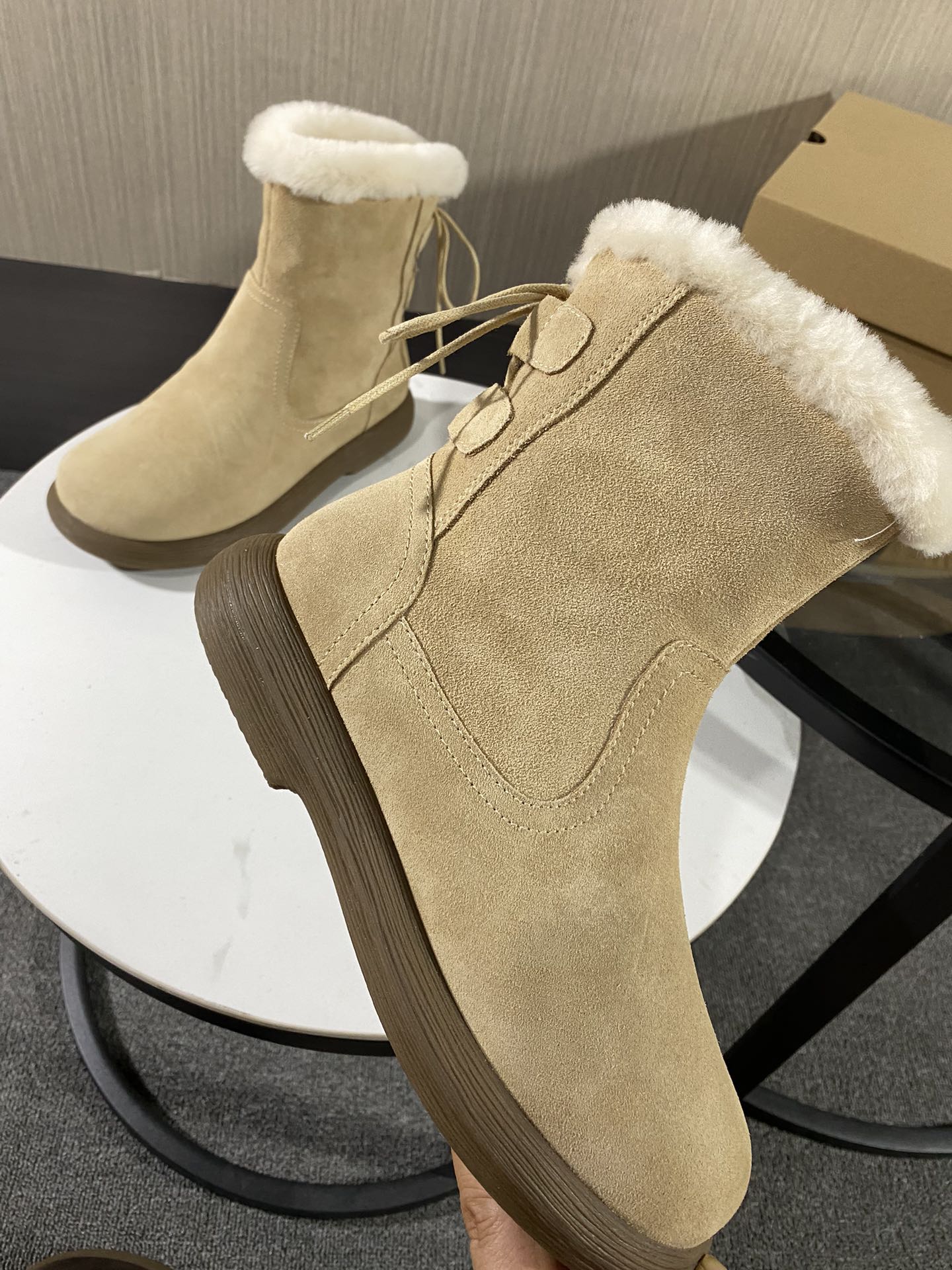 Boots Cow Leather M