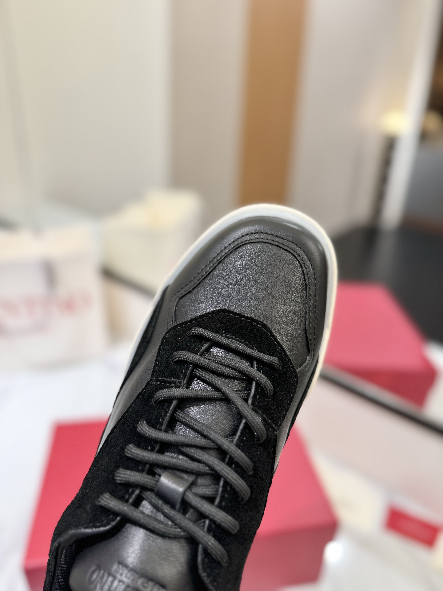 New Balance Male Leather Shoes Cow Leather L