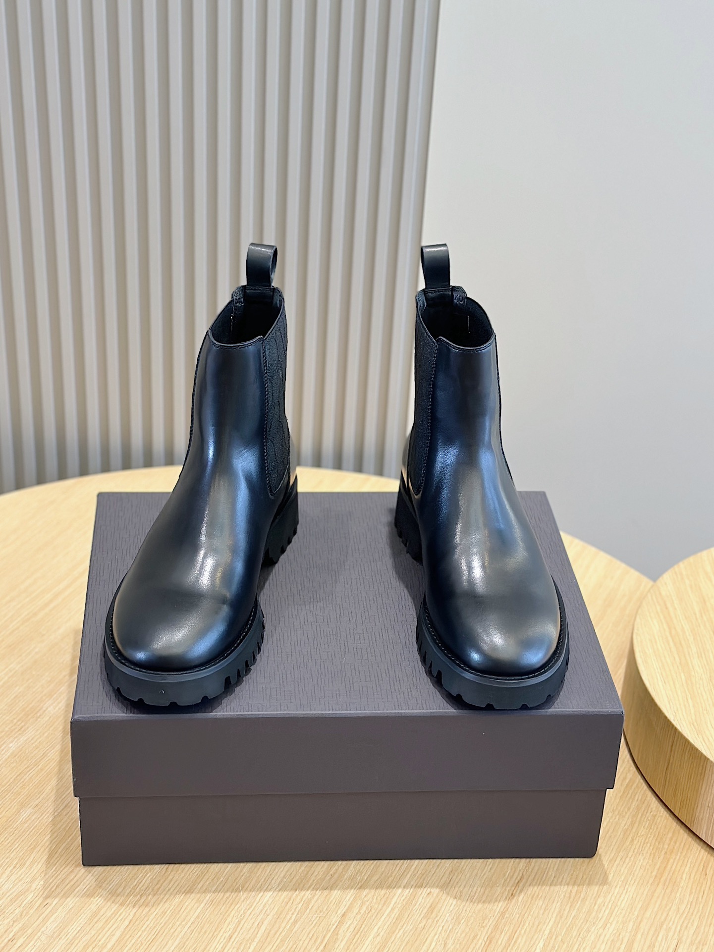 Male Boots Cow Leather L-s