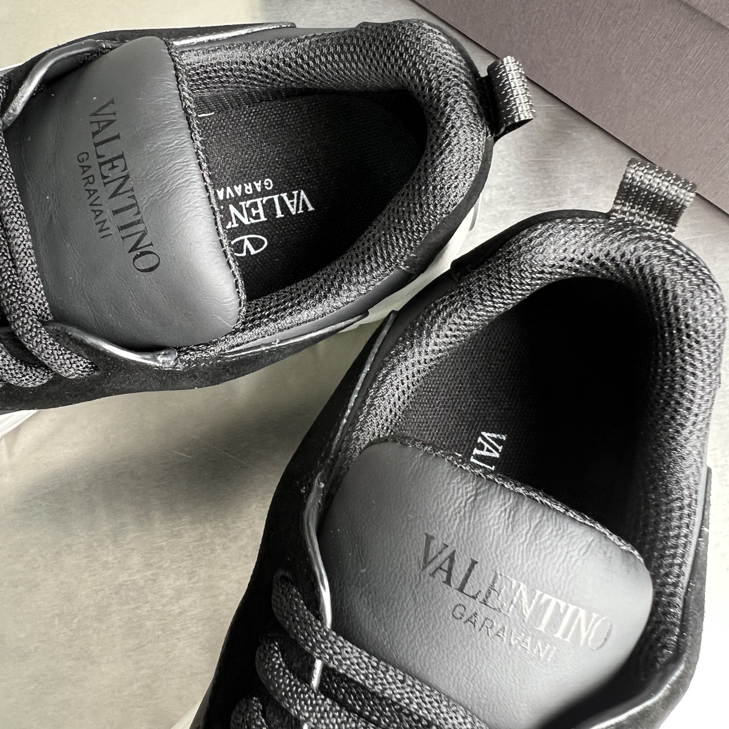 Valentino Male Sneakers Breathable M-l