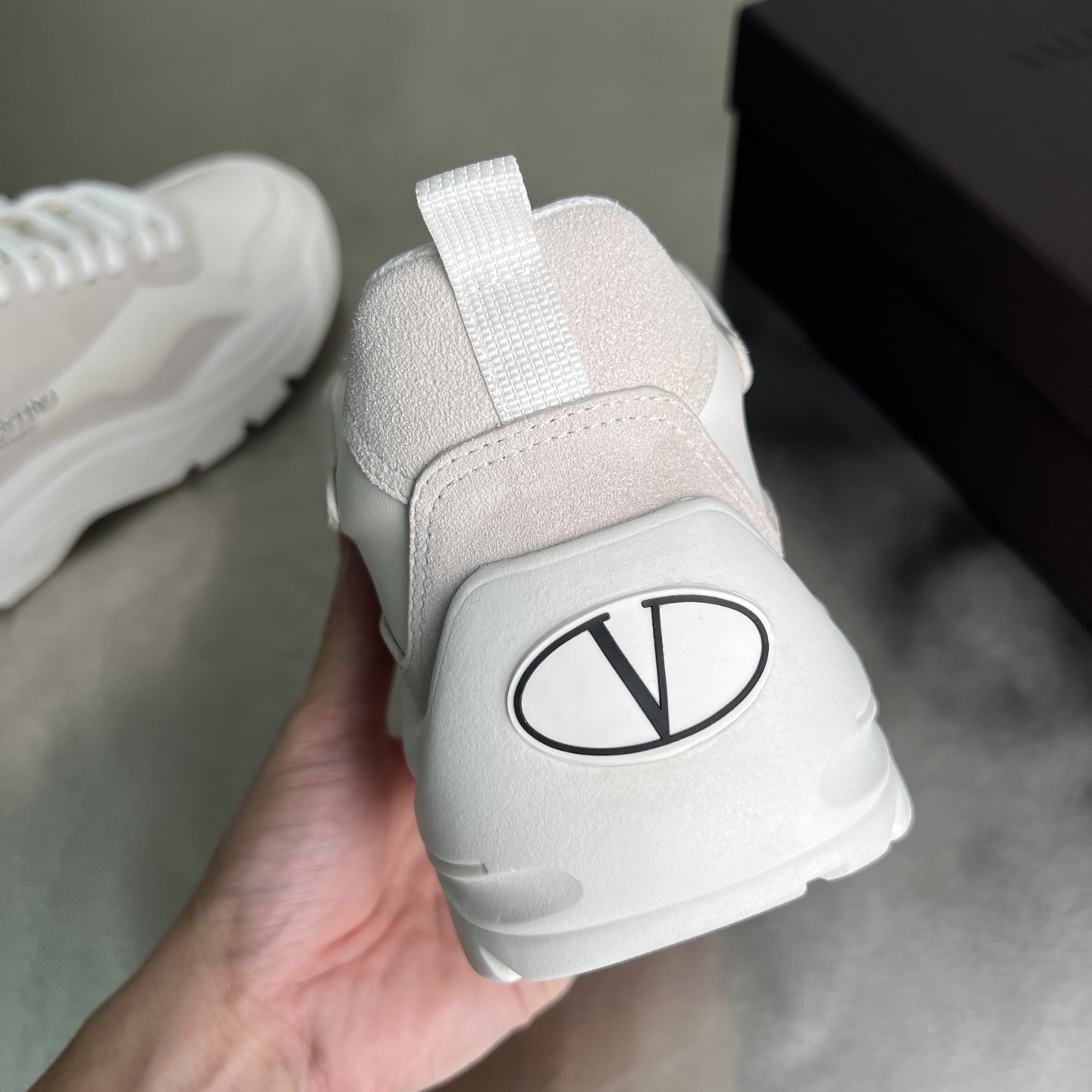 Valentino Male Sneakers Breathable M-l