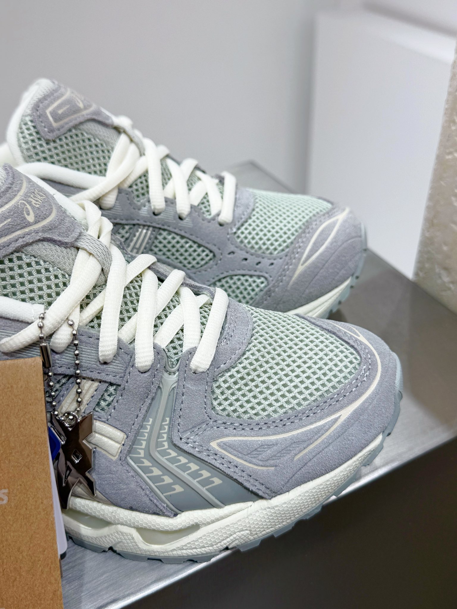 Asics Male Running Shoes Blue Breathable M-l-s