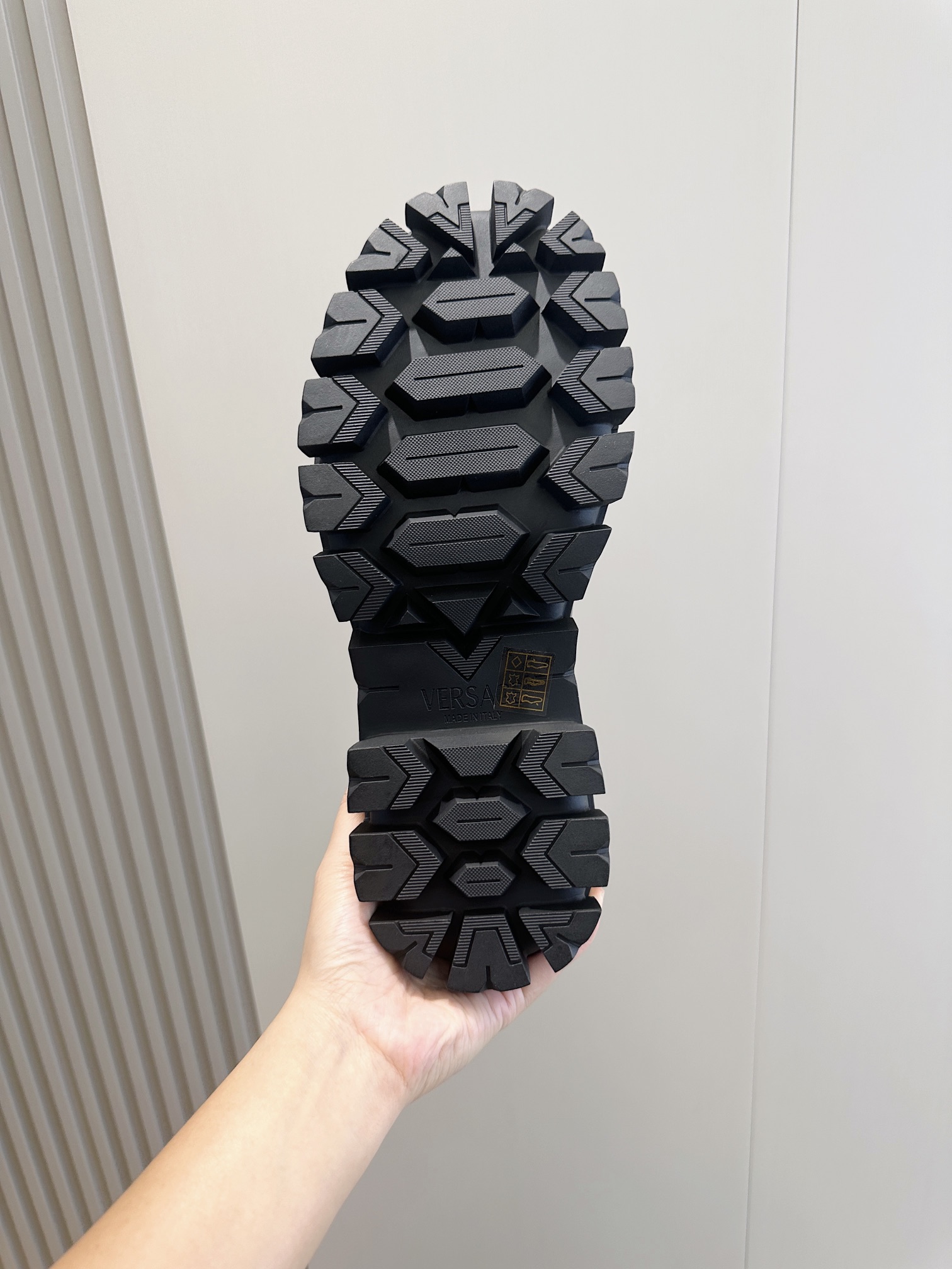 Versace Male Leather Shoes Cow Leather S