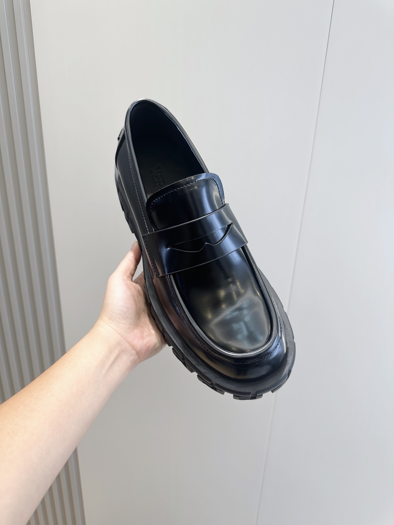 Versace Male Loafers Cow Leather S