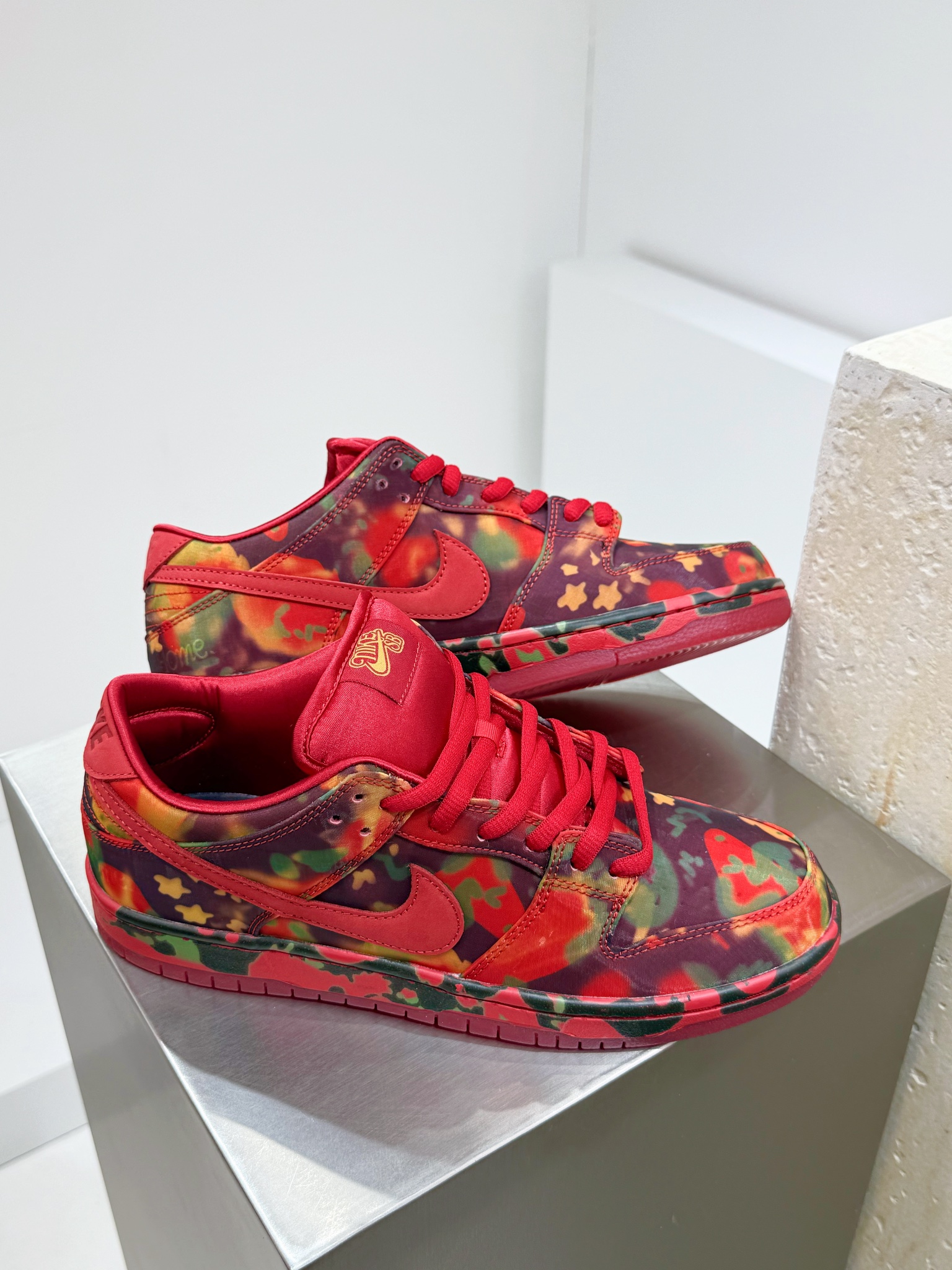 Nike Male Board Shoes Red M-l-s