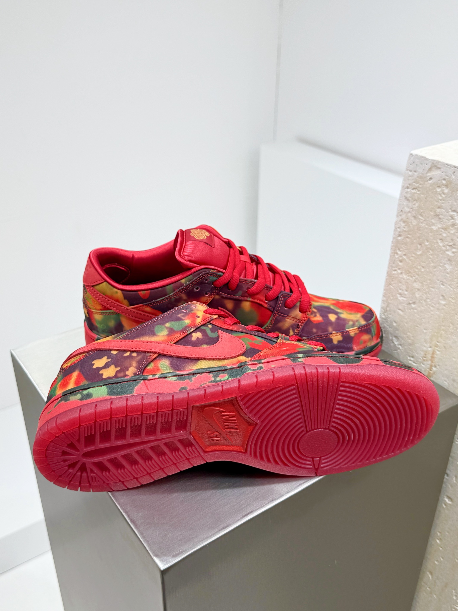 Nike Male Board Shoes Red M-l-s