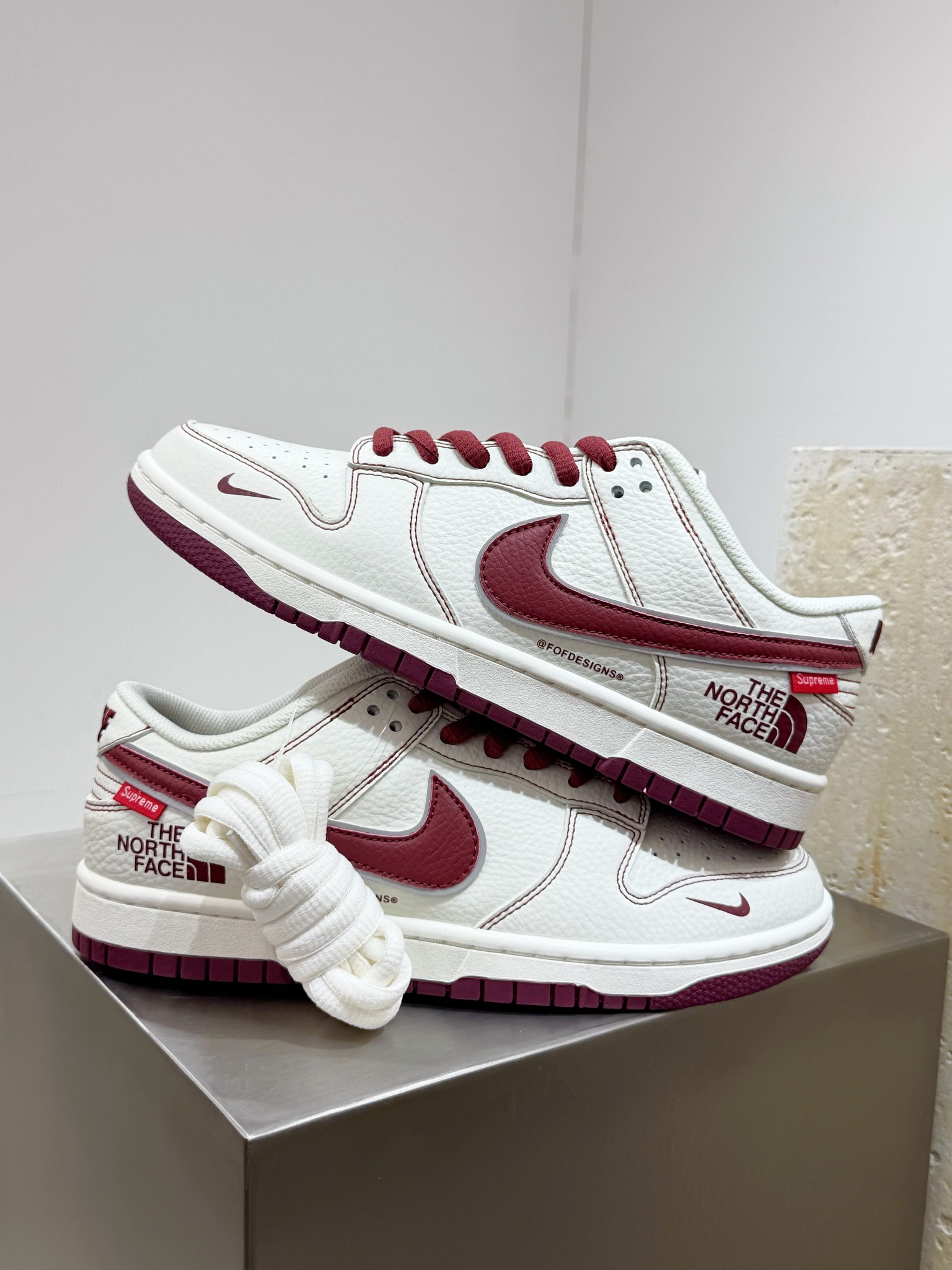 Nike Supreme The North Face Male Board Shoes M-l-s