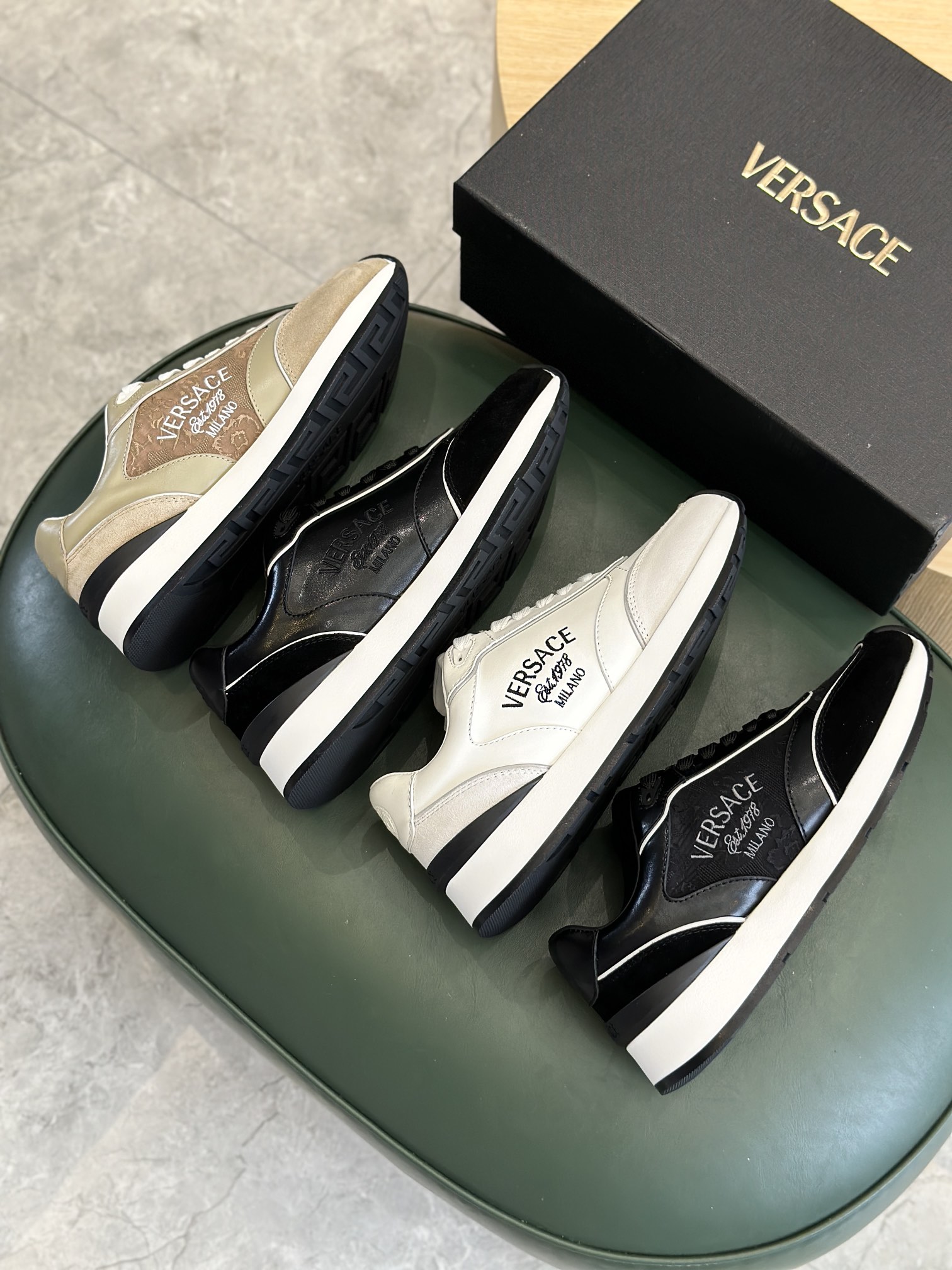 Versace Male Running Shoes M-l-s