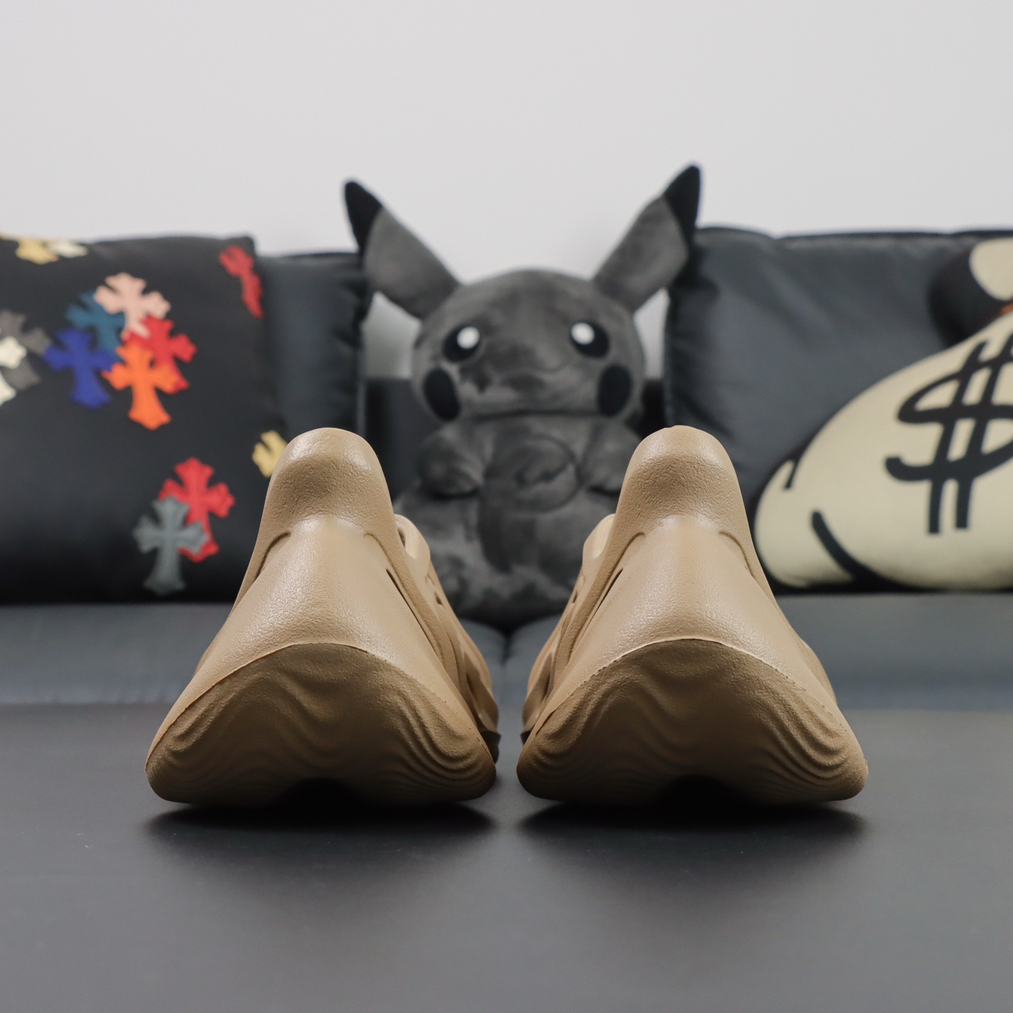 Crocs Yeezy Basic Shoes Brown M