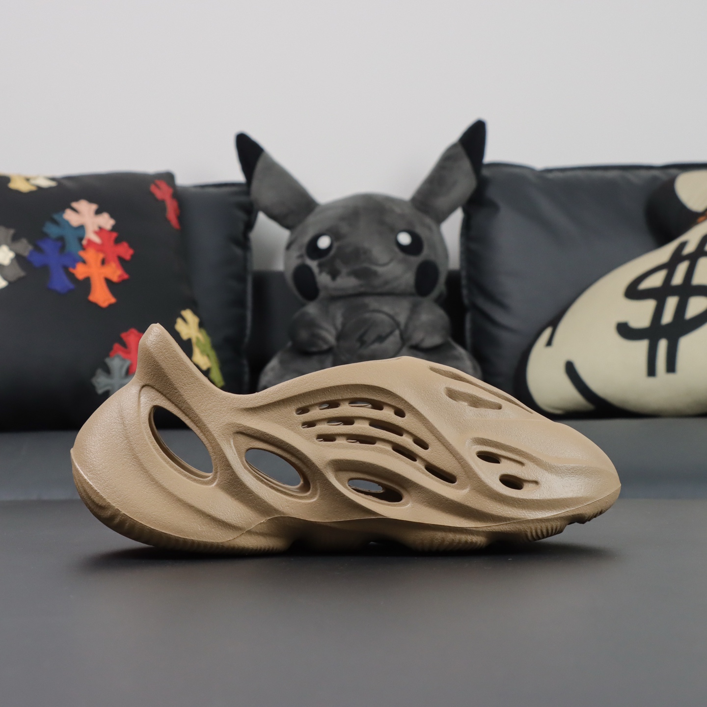 Crocs Yeezy Basic Shoes Brown M