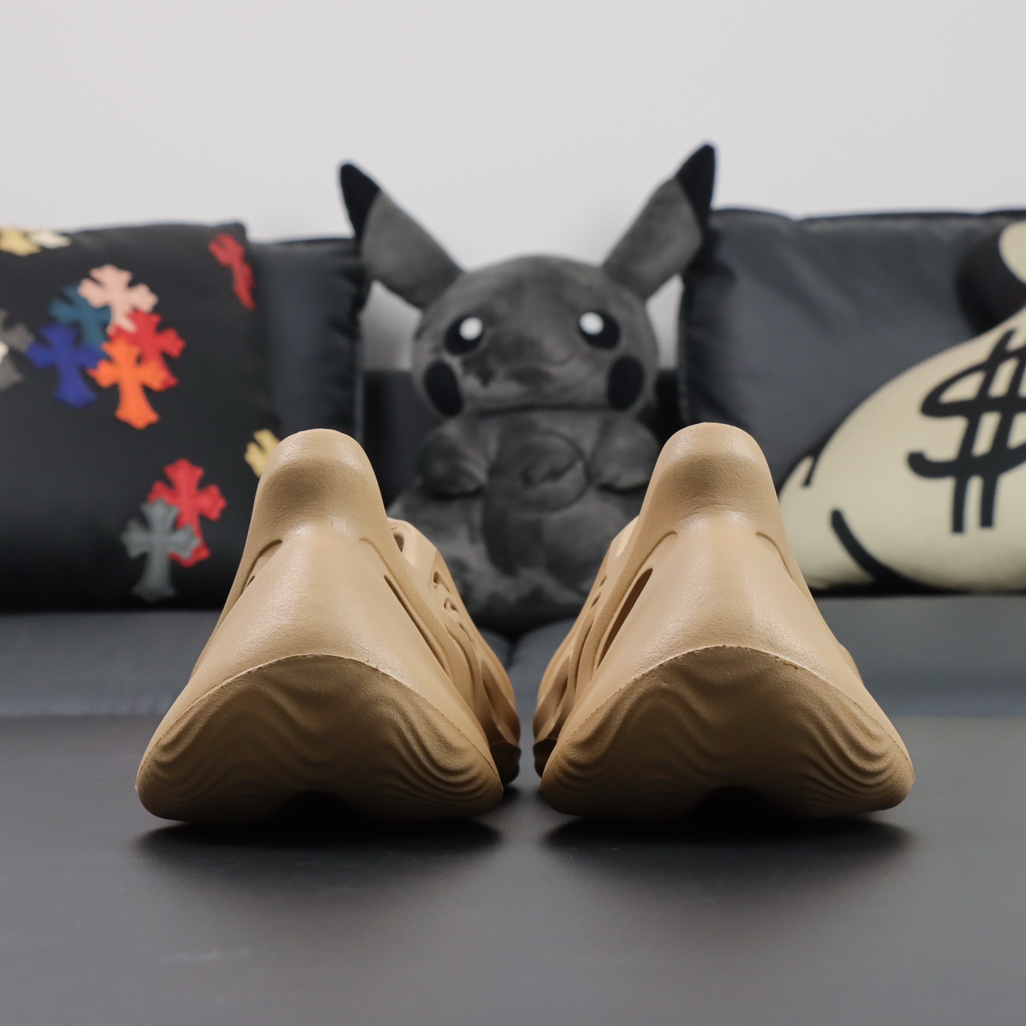 Crocs Yeezy Basic Shoes Brown M