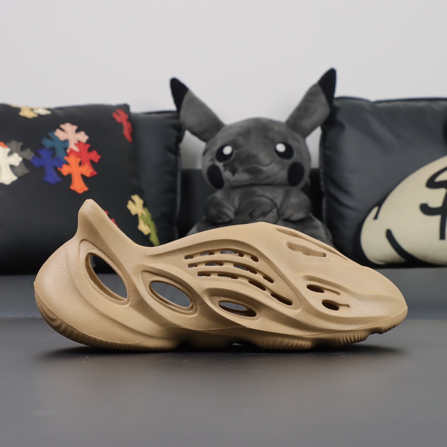 Crocs Yeezy Basic Shoes Brown M