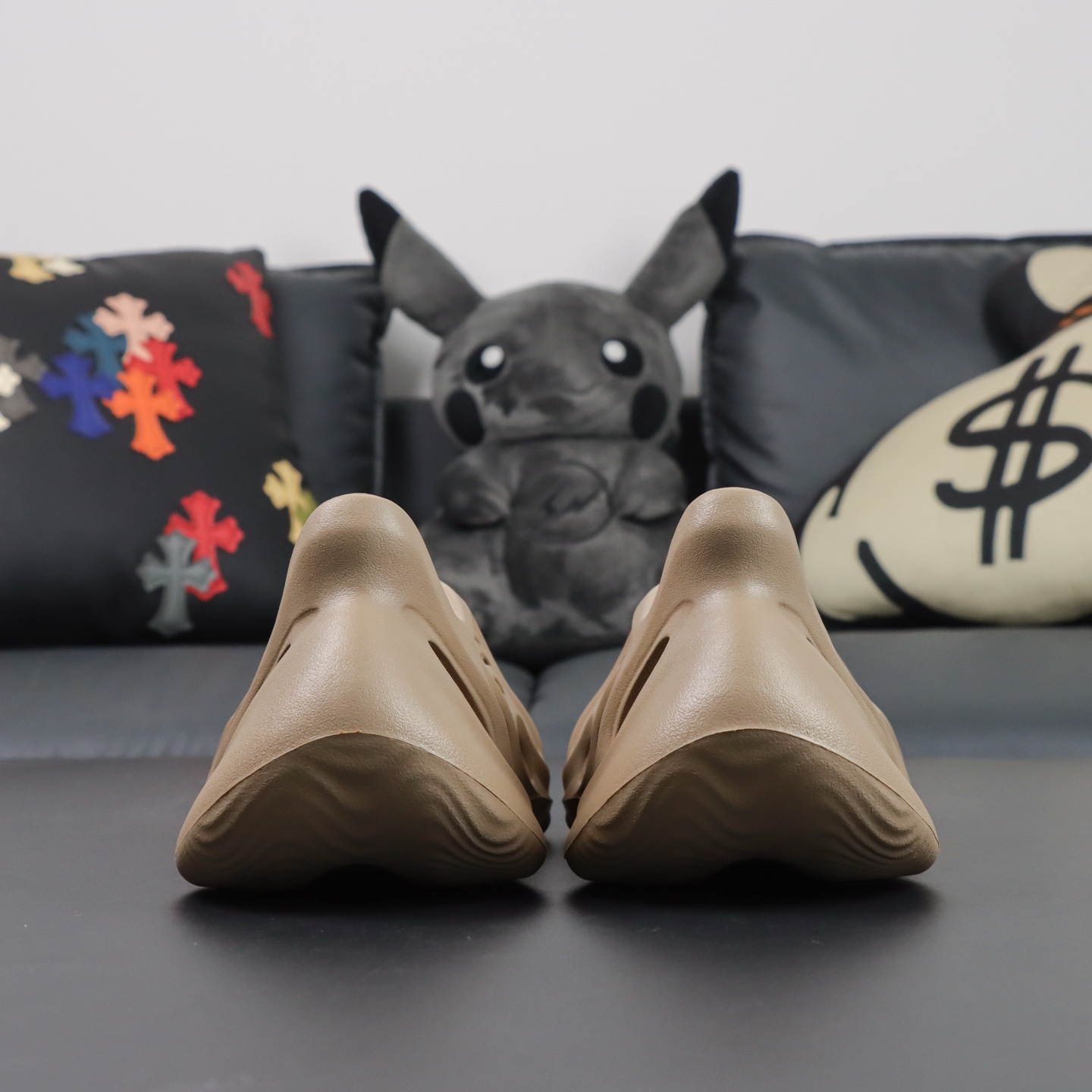 Crocs Yeezy Basic Shoes Brown M