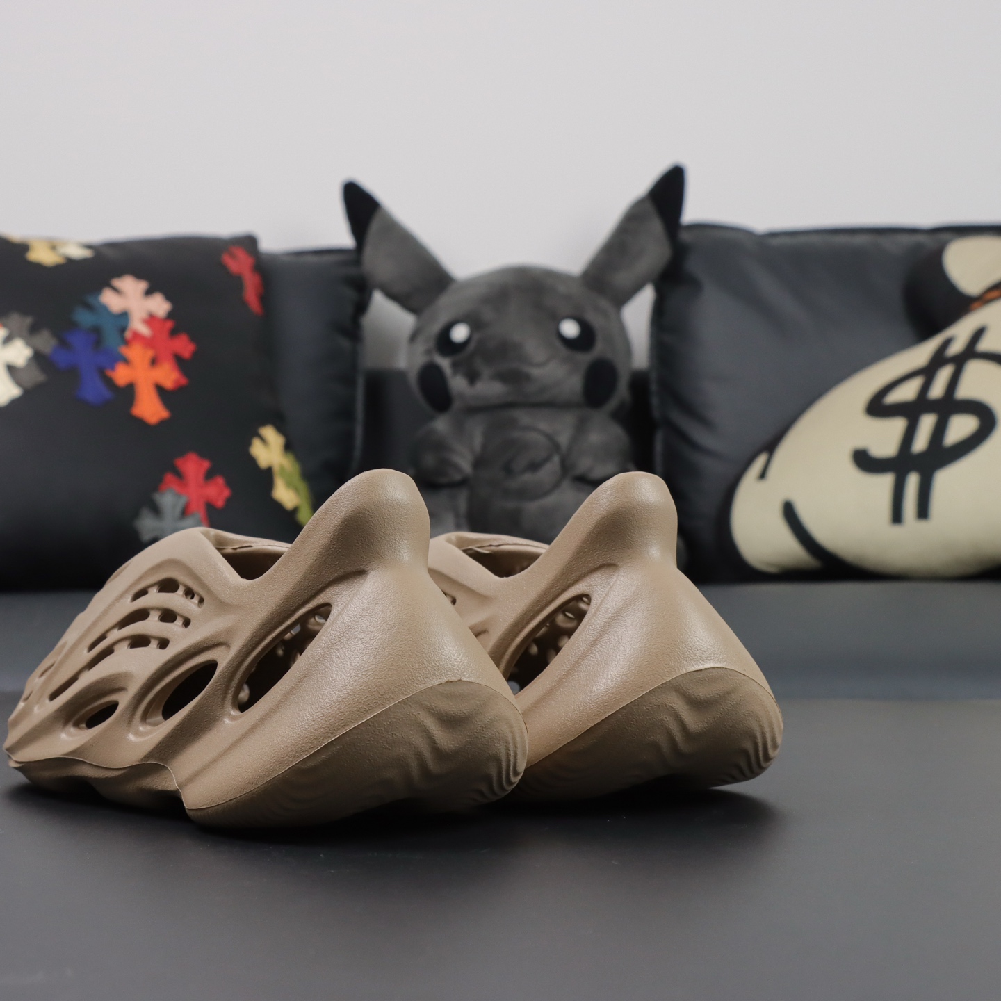 Crocs Yeezy Basic Shoes Brown M