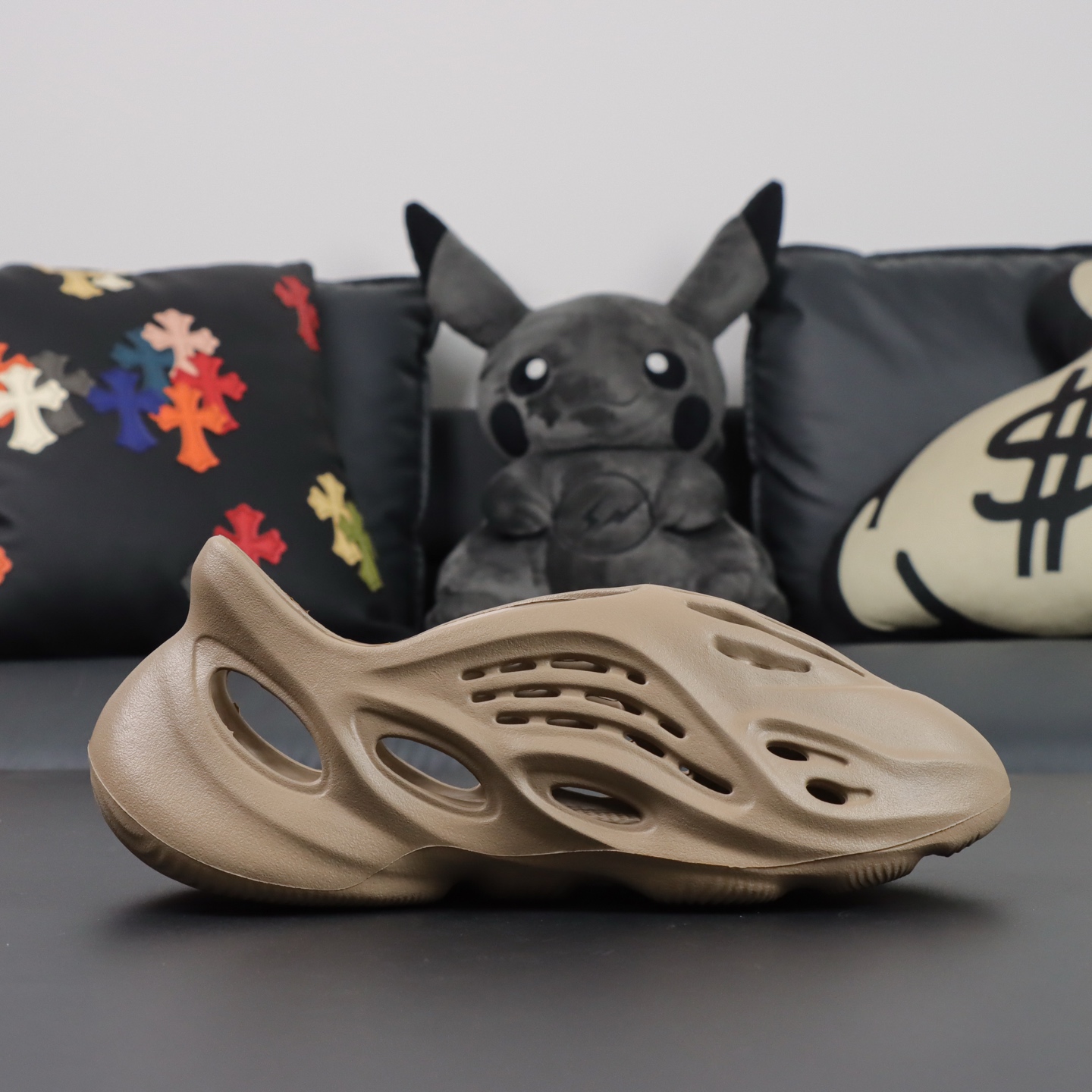 Crocs Yeezy Basic Shoes Brown M