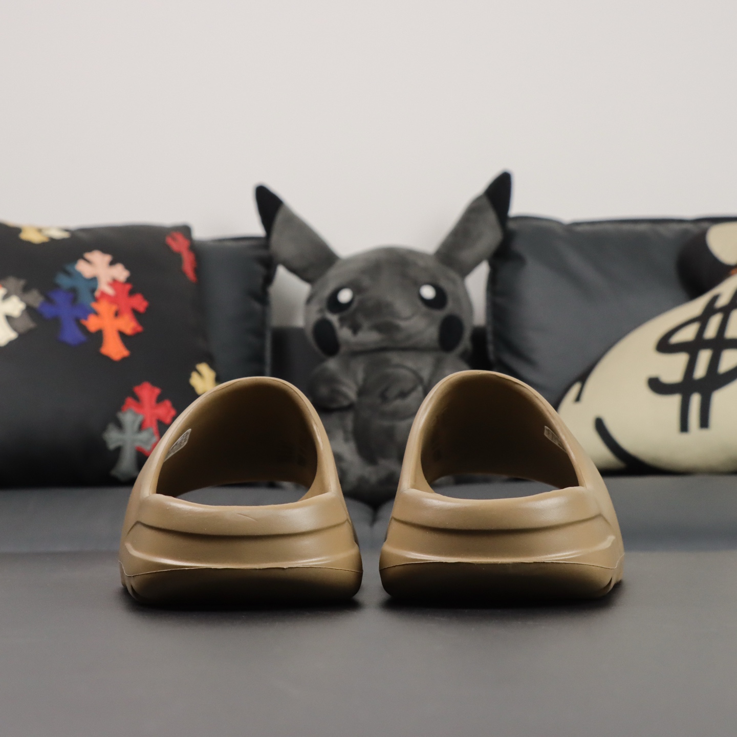 Yeezy Slippers Brown L-s