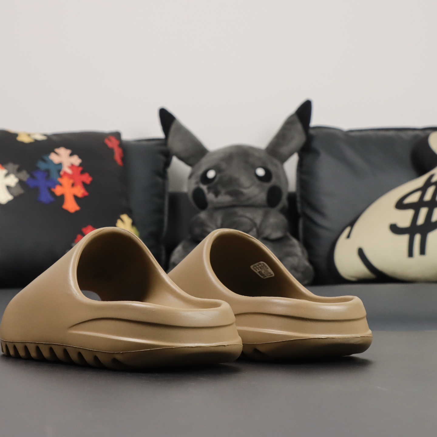 Yeezy Slippers Brown L-s