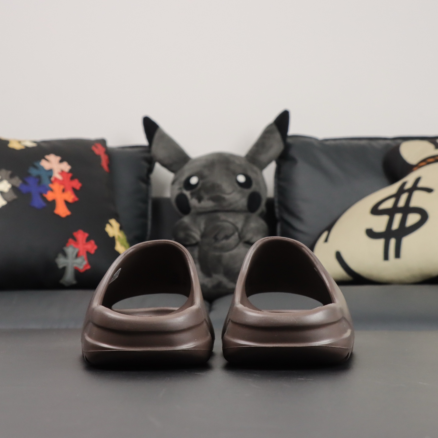 Yeezy Slippers Brown L-s