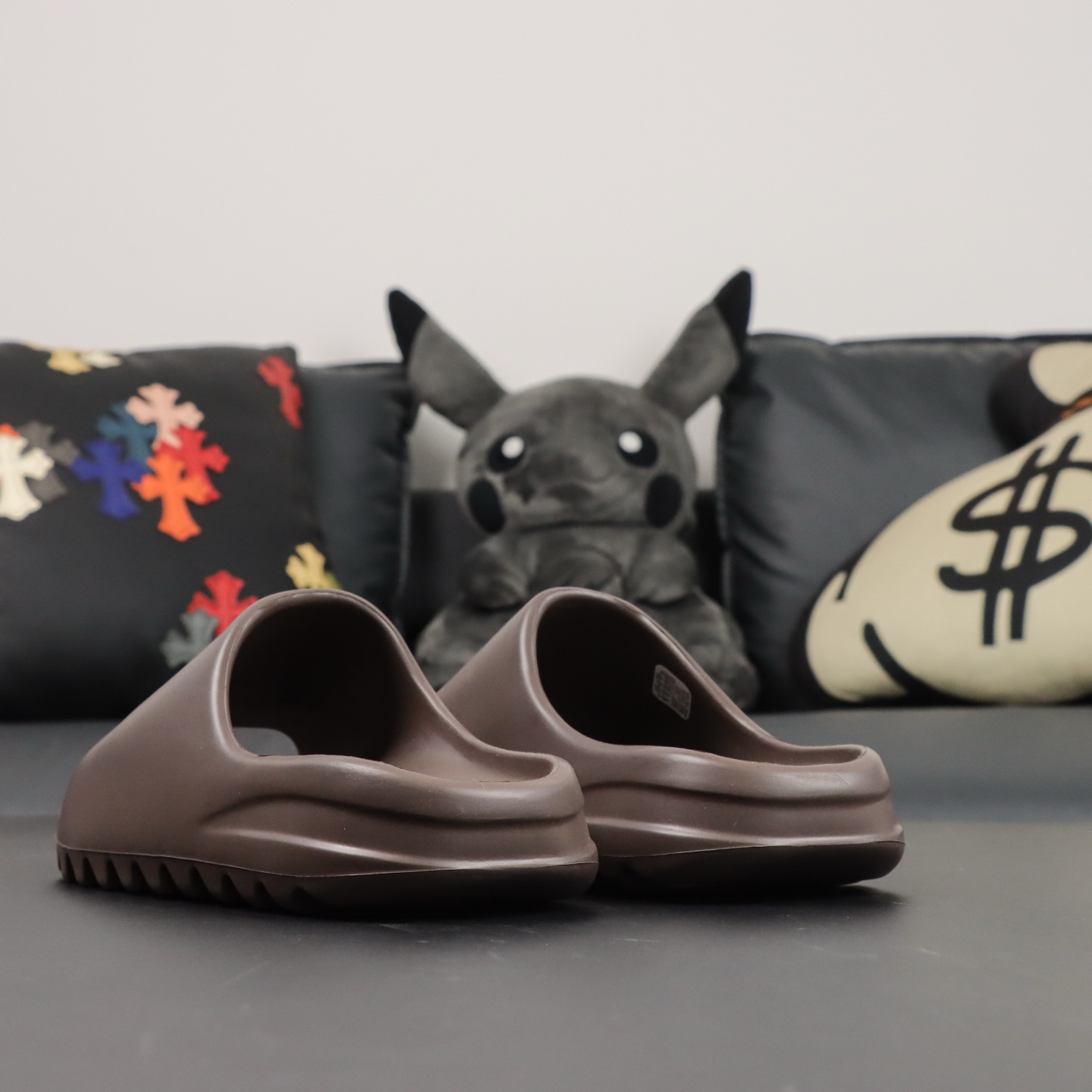 Yeezy Slippers Brown L-s