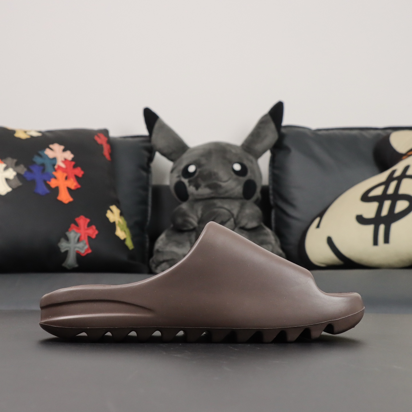 Yeezy Slippers Brown L-s