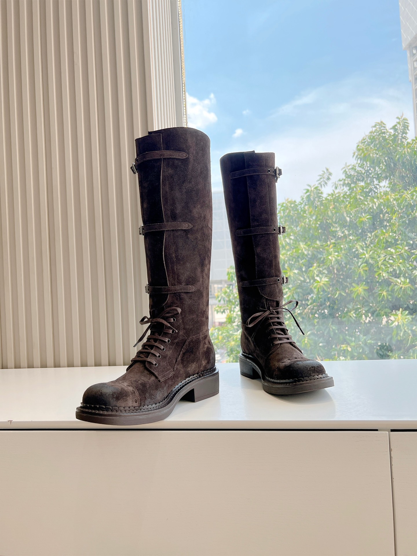 Miu Miu Boots Cow Leather M