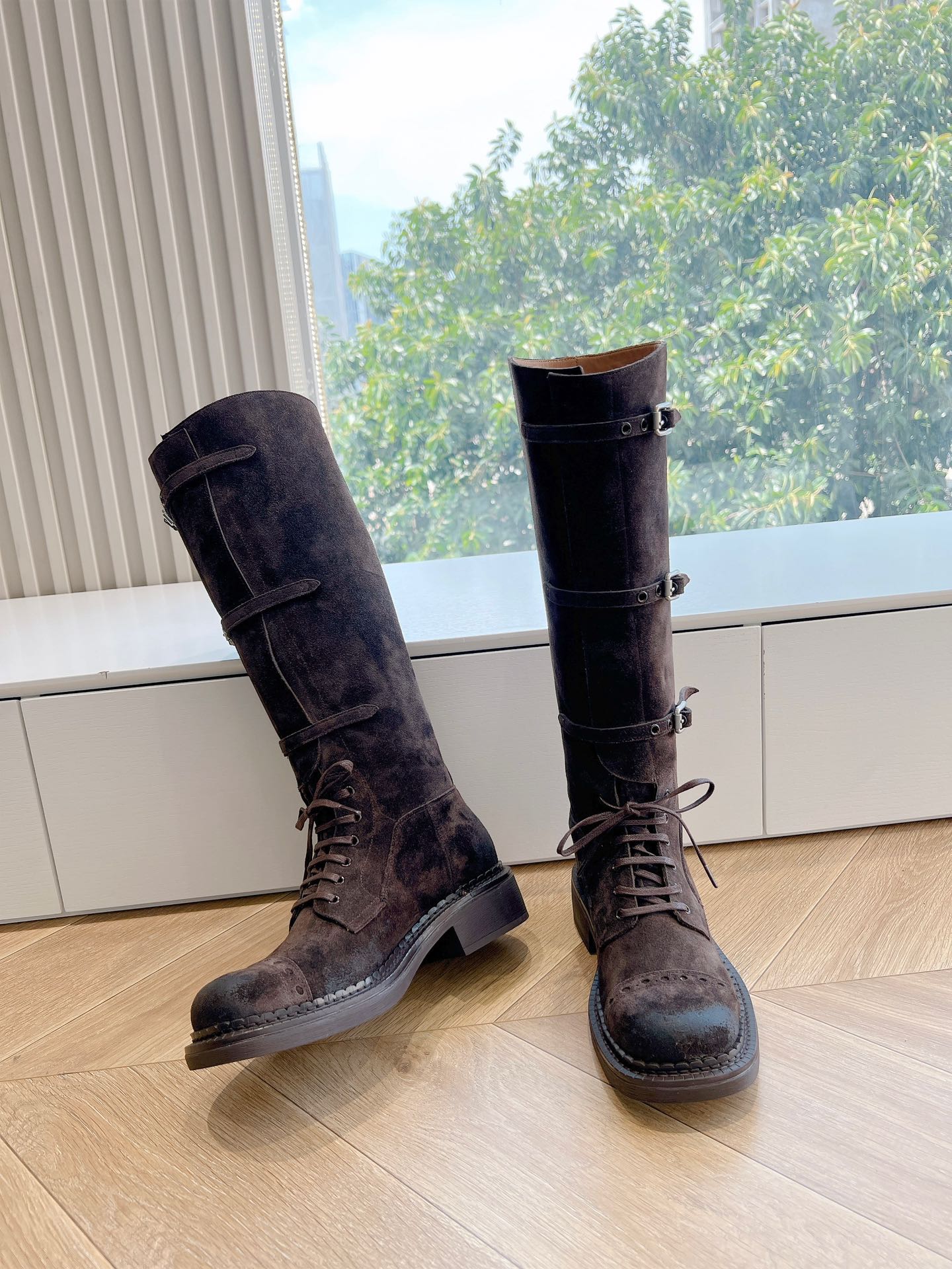 Miu Miu Boots Cow Leather M