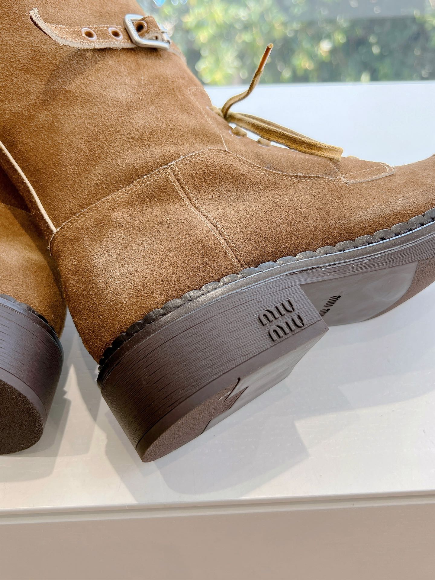 Miu Miu Boots Cow Leather M