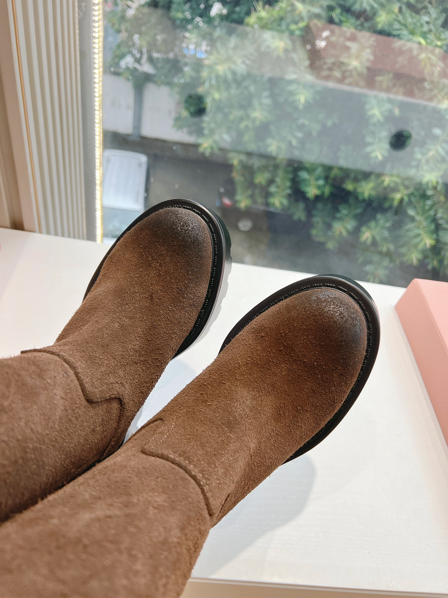 Miu Miu Boots Cow Leather M